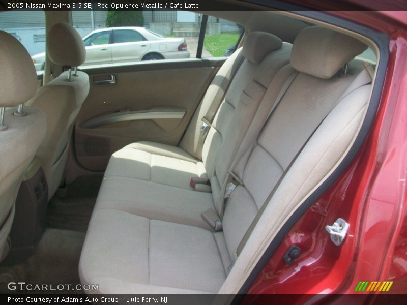 Red Opulence Metallic / Cafe Latte 2005 Nissan Maxima 3.5 SE