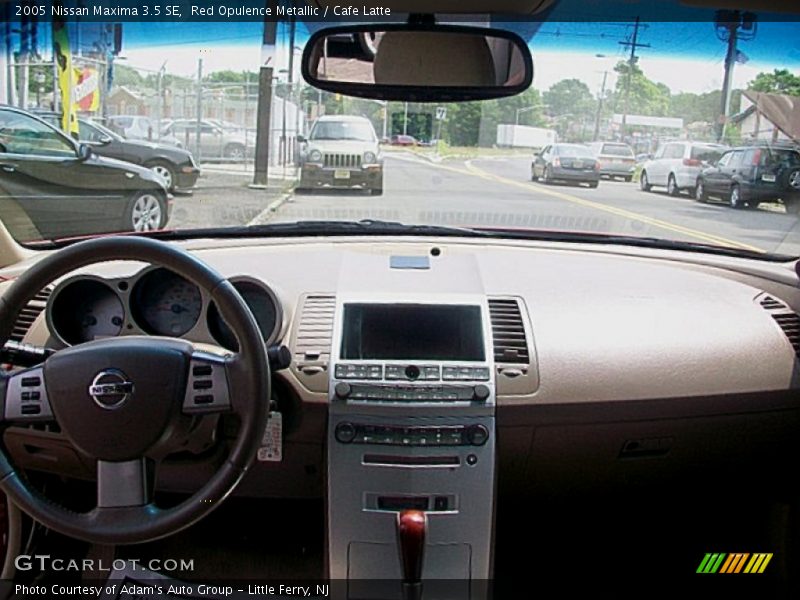 Red Opulence Metallic / Cafe Latte 2005 Nissan Maxima 3.5 SE