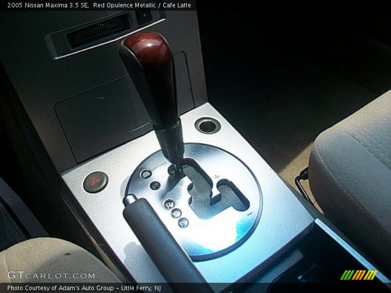 Red Opulence Metallic / Cafe Latte 2005 Nissan Maxima 3.5 SE