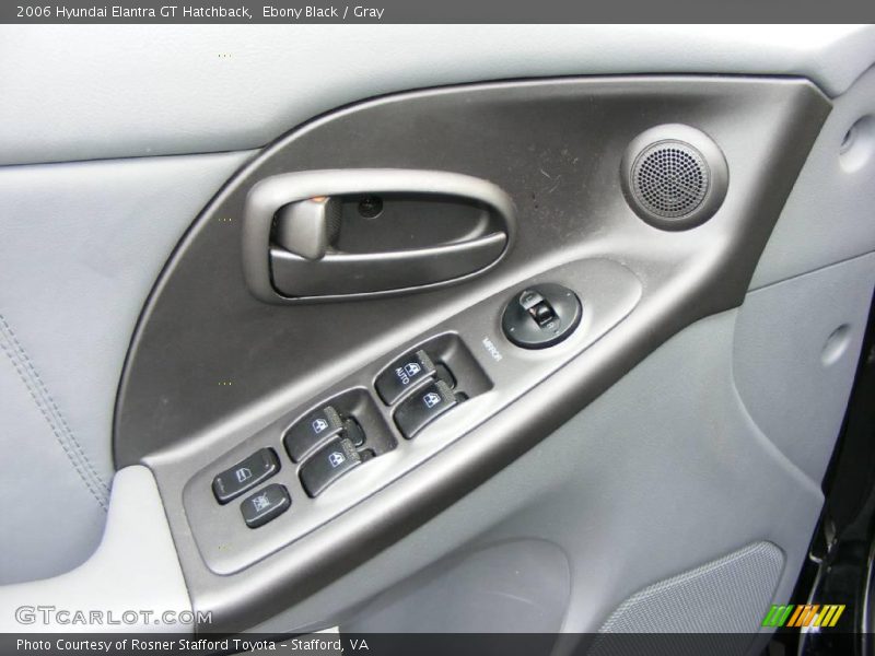 Ebony Black / Gray 2006 Hyundai Elantra GT Hatchback