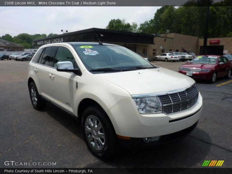 White Chocolate Tri Coat / Medium Light Stone 2008 Lincoln MKX
