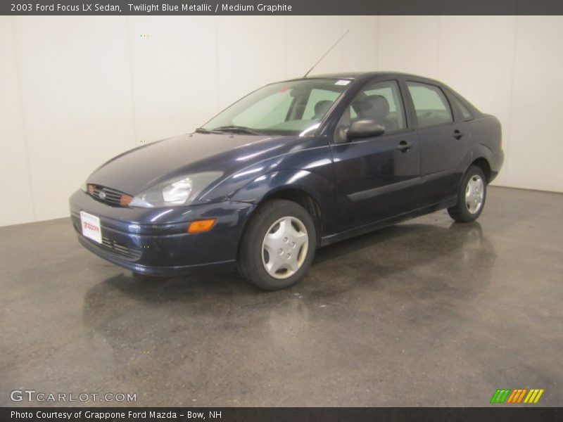 Twilight Blue Metallic / Medium Graphite 2003 Ford Focus LX Sedan