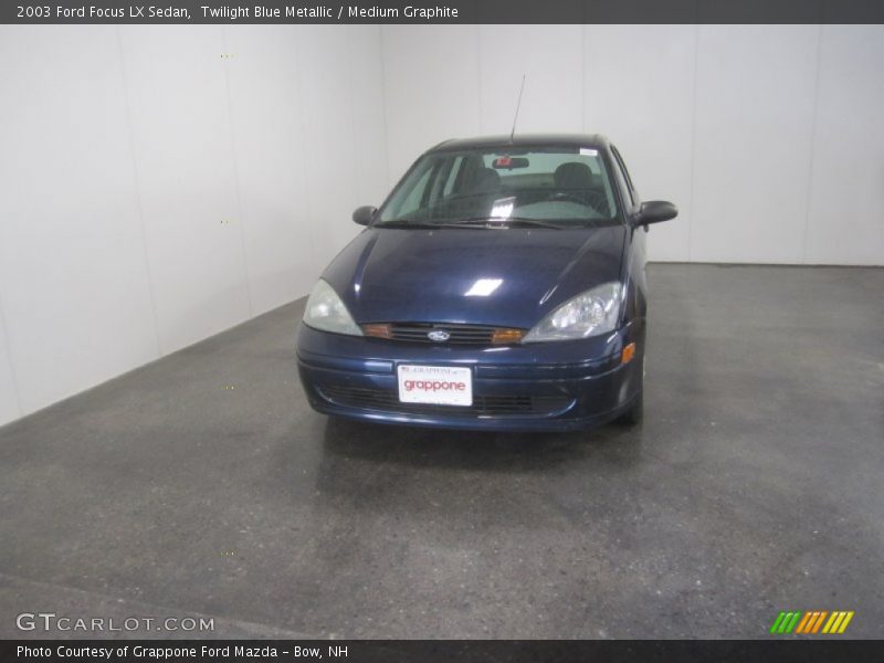 Twilight Blue Metallic / Medium Graphite 2003 Ford Focus LX Sedan