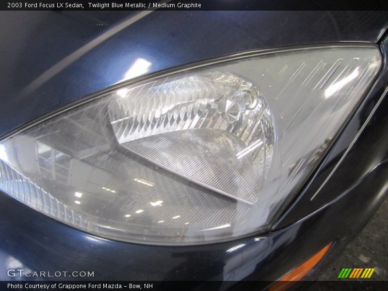Twilight Blue Metallic / Medium Graphite 2003 Ford Focus LX Sedan