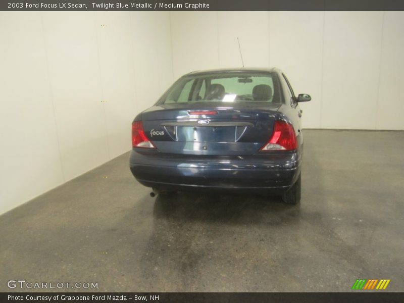 Twilight Blue Metallic / Medium Graphite 2003 Ford Focus LX Sedan
