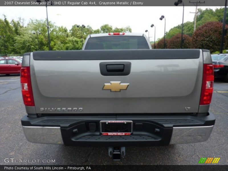 Graystone Metallic / Ebony 2007 Chevrolet Silverado 2500HD LT Regular Cab 4x4