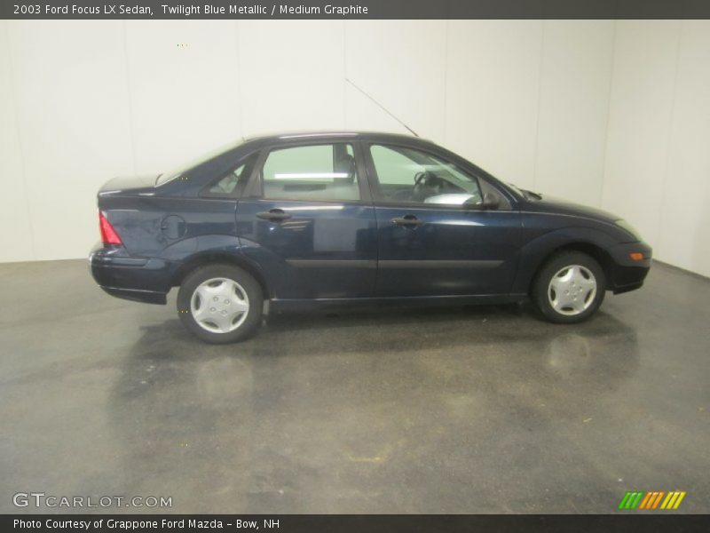 Twilight Blue Metallic / Medium Graphite 2003 Ford Focus LX Sedan