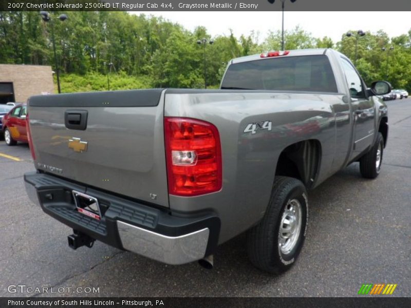 Graystone Metallic / Ebony 2007 Chevrolet Silverado 2500HD LT Regular Cab 4x4