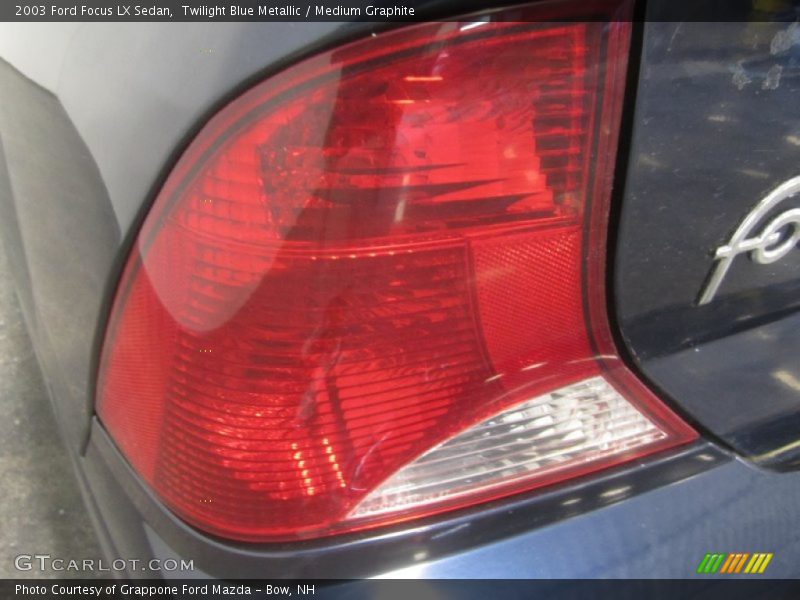 Twilight Blue Metallic / Medium Graphite 2003 Ford Focus LX Sedan
