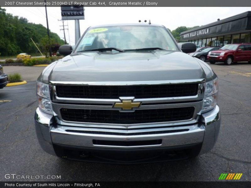 Graystone Metallic / Ebony 2007 Chevrolet Silverado 2500HD LT Regular Cab 4x4
