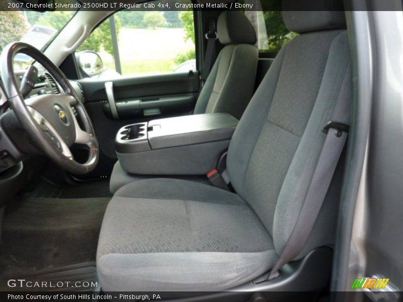 Graystone Metallic / Ebony 2007 Chevrolet Silverado 2500HD LT Regular Cab 4x4