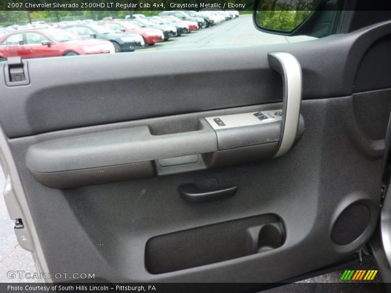 Graystone Metallic / Ebony 2007 Chevrolet Silverado 2500HD LT Regular Cab 4x4