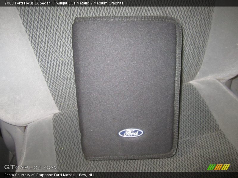 Twilight Blue Metallic / Medium Graphite 2003 Ford Focus LX Sedan