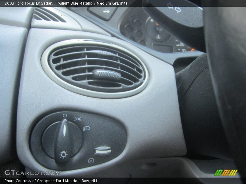 Twilight Blue Metallic / Medium Graphite 2003 Ford Focus LX Sedan
