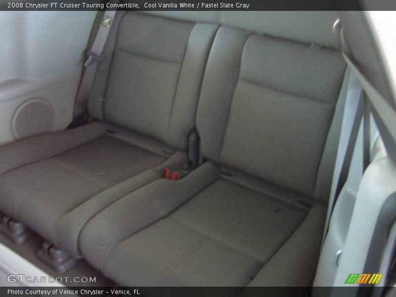 Cool Vanilla White / Pastel Slate Gray 2008 Chrysler PT Cruiser Touring Convertible