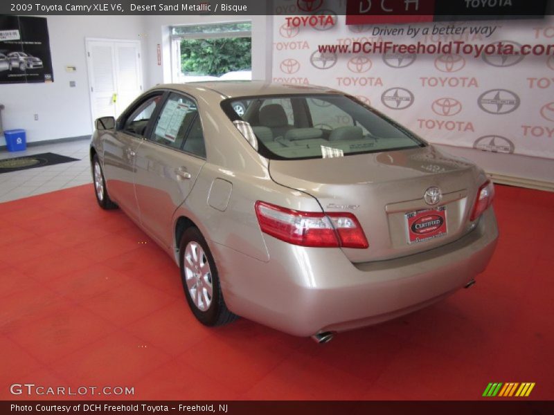 Desert Sand Metallic / Bisque 2009 Toyota Camry XLE V6