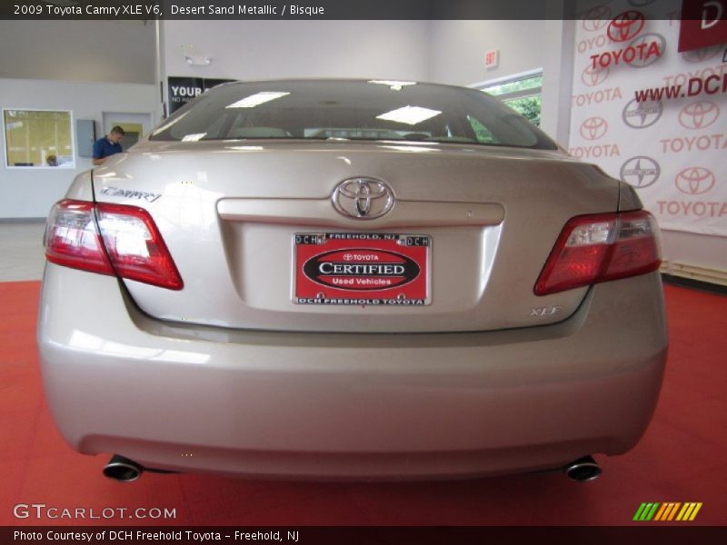 Desert Sand Metallic / Bisque 2009 Toyota Camry XLE V6