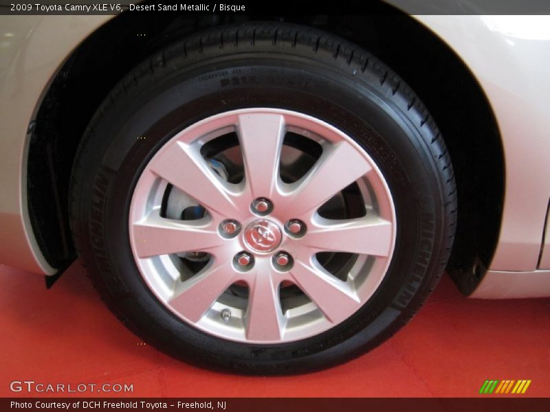Desert Sand Metallic / Bisque 2009 Toyota Camry XLE V6