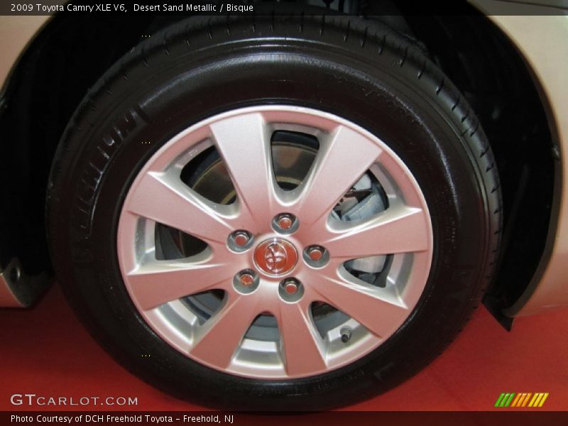Desert Sand Metallic / Bisque 2009 Toyota Camry XLE V6