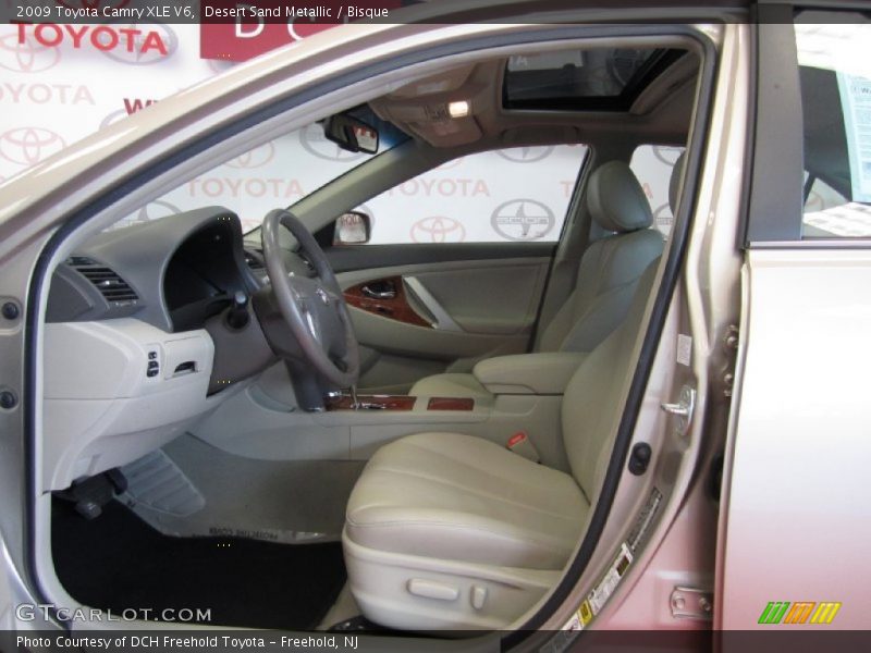 Desert Sand Metallic / Bisque 2009 Toyota Camry XLE V6