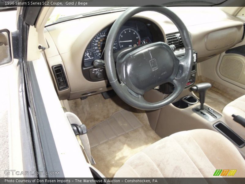  1996 S Series SC2 Coupe Beige Interior