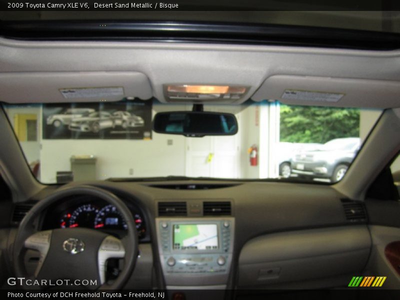Desert Sand Metallic / Bisque 2009 Toyota Camry XLE V6