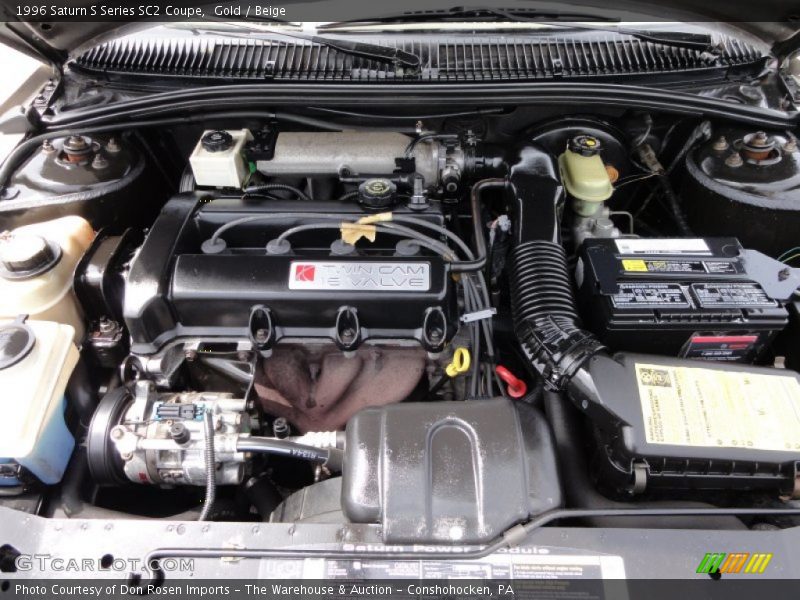  1996 S Series SC2 Coupe Engine - 1.9 Liter DOHC 16-Valve 4 Cylinder