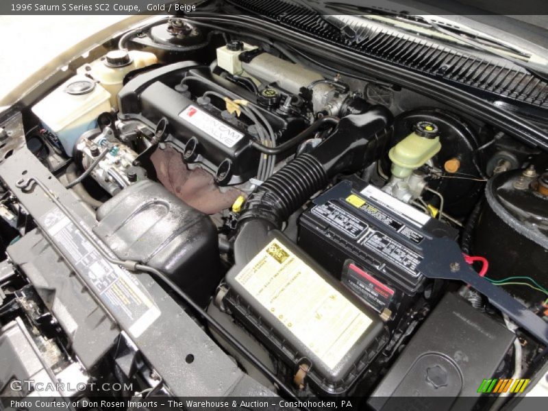  1996 S Series SC2 Coupe Engine - 1.9 Liter DOHC 16-Valve 4 Cylinder