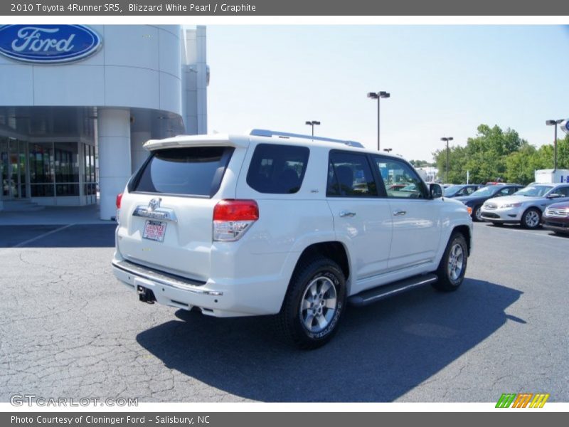 Blizzard White Pearl / Graphite 2010 Toyota 4Runner SR5