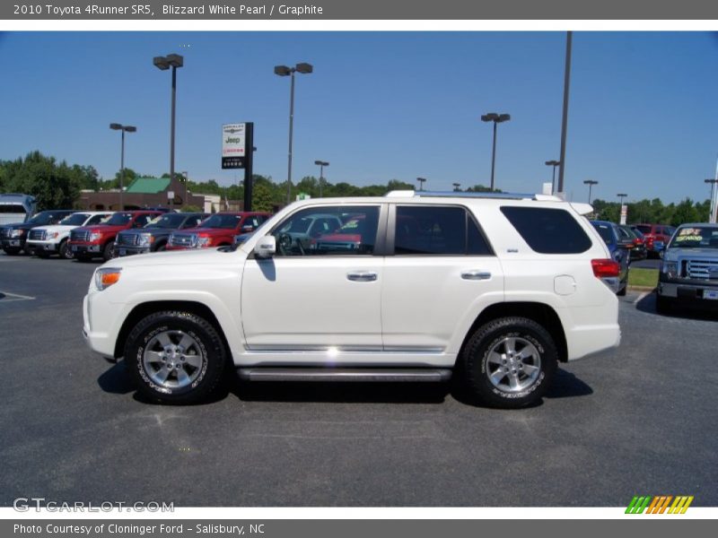 Blizzard White Pearl / Graphite 2010 Toyota 4Runner SR5