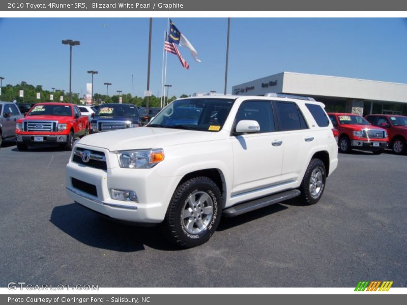 Blizzard White Pearl / Graphite 2010 Toyota 4Runner SR5