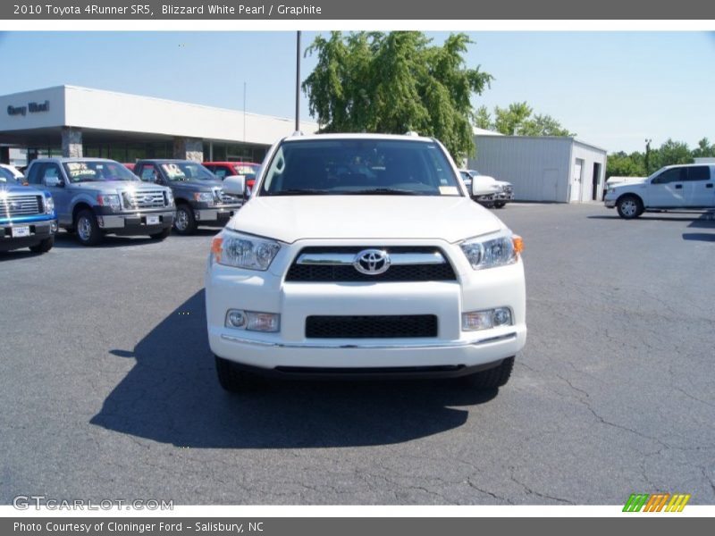 Blizzard White Pearl / Graphite 2010 Toyota 4Runner SR5