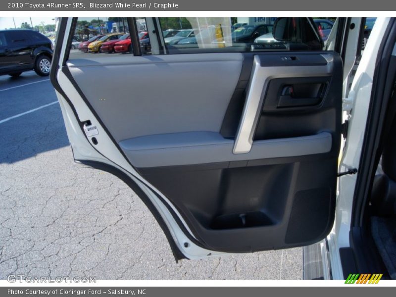 Blizzard White Pearl / Graphite 2010 Toyota 4Runner SR5