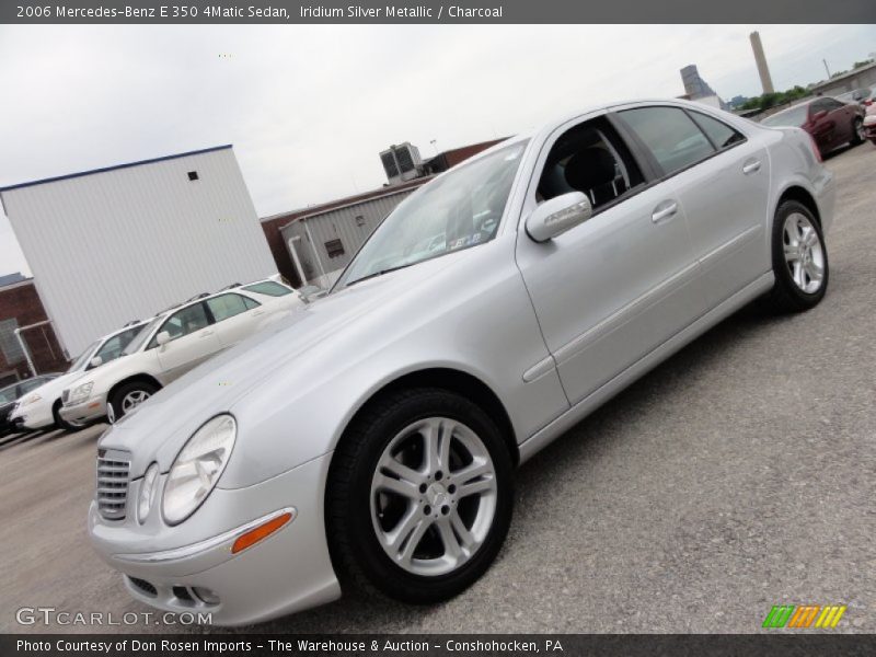 Iridium Silver Metallic / Charcoal 2006 Mercedes-Benz E 350 4Matic Sedan