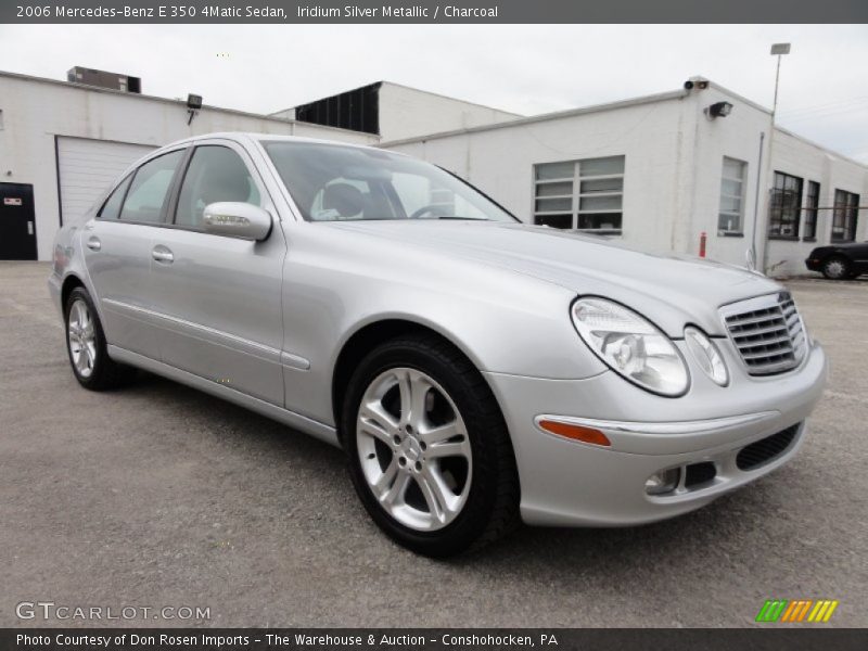 Iridium Silver Metallic / Charcoal 2006 Mercedes-Benz E 350 4Matic Sedan