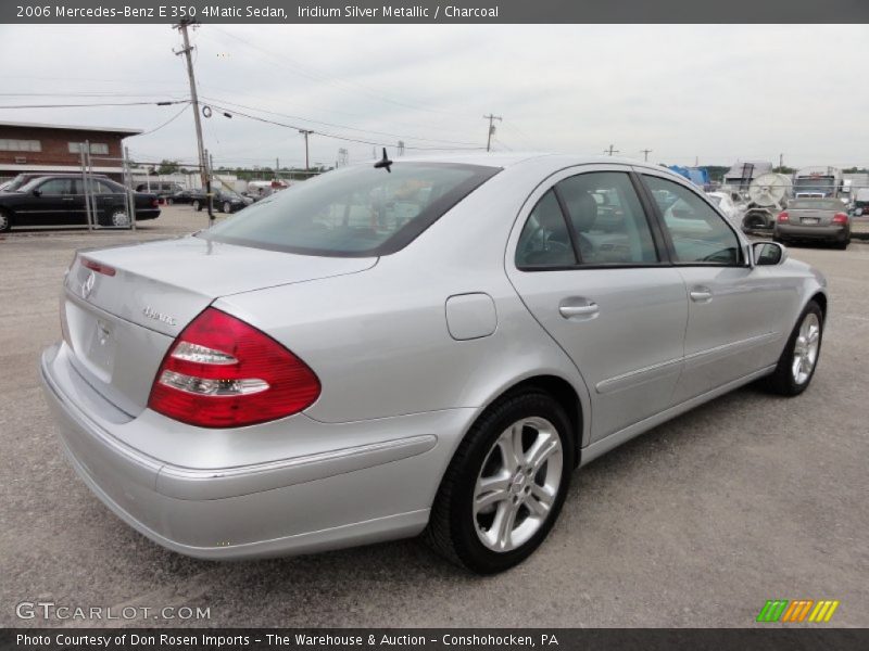 Iridium Silver Metallic / Charcoal 2006 Mercedes-Benz E 350 4Matic Sedan