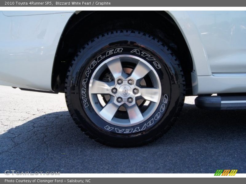 Blizzard White Pearl / Graphite 2010 Toyota 4Runner SR5