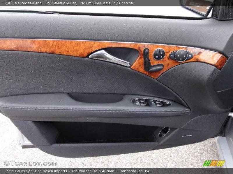 Iridium Silver Metallic / Charcoal 2006 Mercedes-Benz E 350 4Matic Sedan