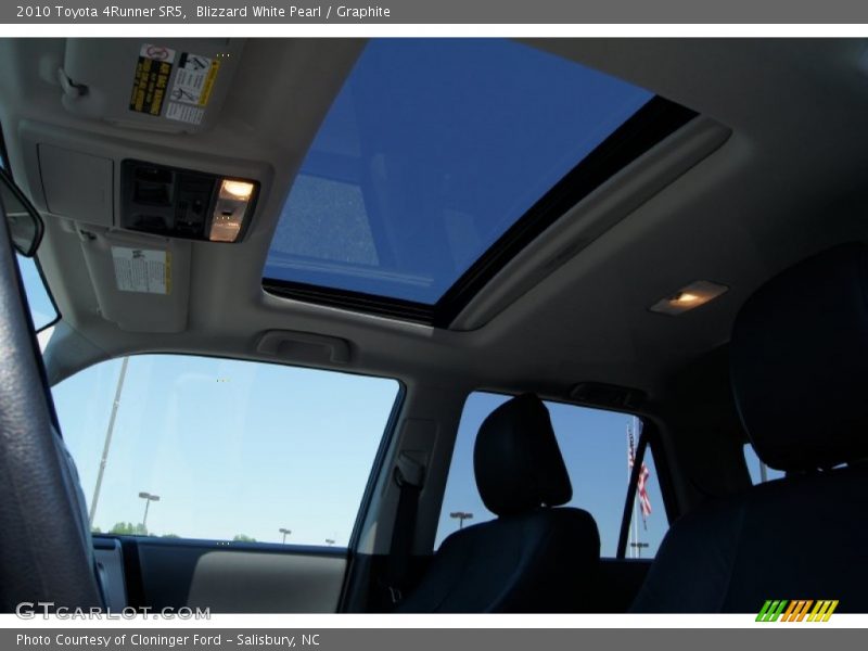Blizzard White Pearl / Graphite 2010 Toyota 4Runner SR5