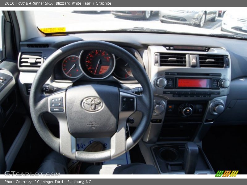 Blizzard White Pearl / Graphite 2010 Toyota 4Runner SR5