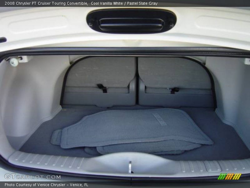 Cool Vanilla White / Pastel Slate Gray 2008 Chrysler PT Cruiser Touring Convertible