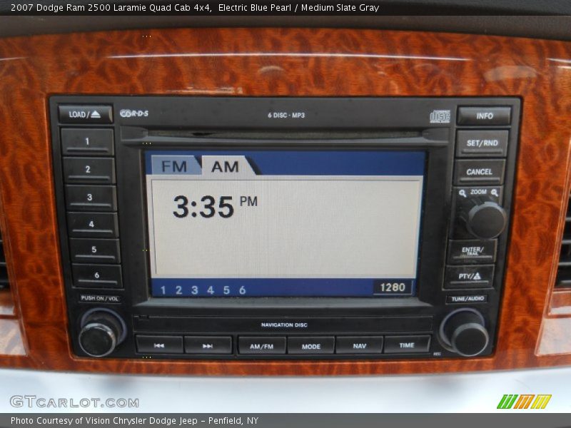 Controls of 2007 Ram 2500 Laramie Quad Cab 4x4