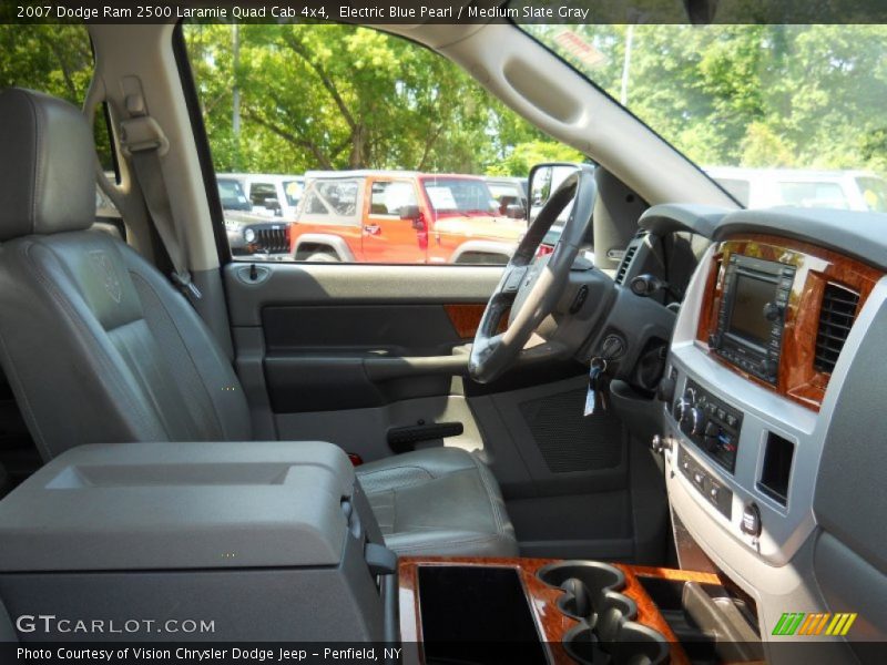 2007 Ram 2500 Laramie Quad Cab 4x4 Medium Slate Gray Interior