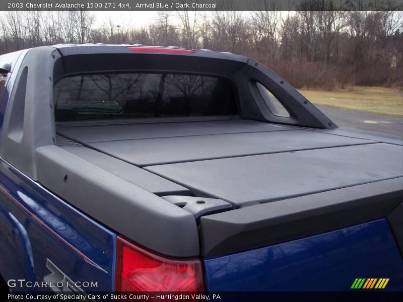 Arrival Blue / Dark Charcoal 2003 Chevrolet Avalanche 1500 Z71 4x4