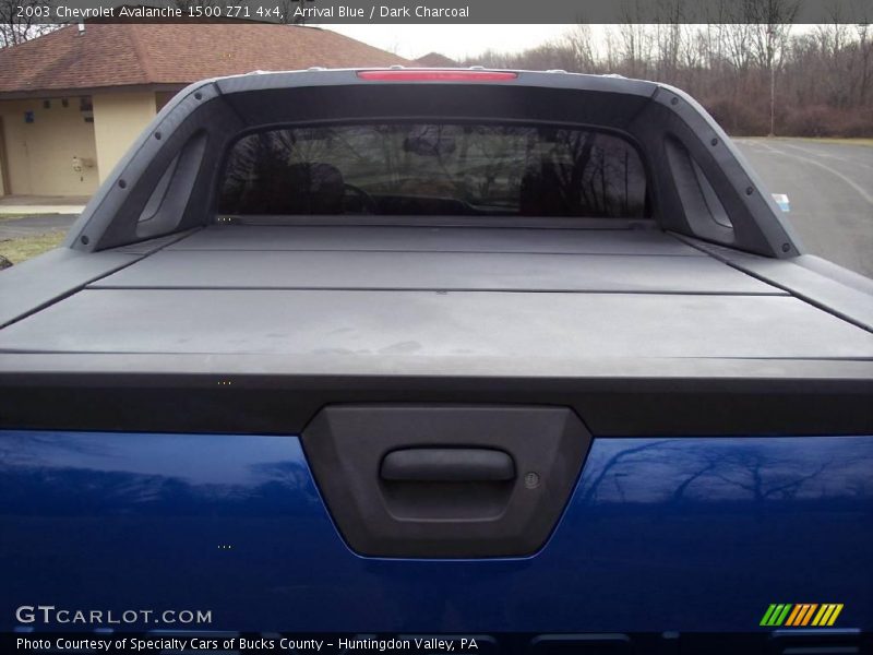 Arrival Blue / Dark Charcoal 2003 Chevrolet Avalanche 1500 Z71 4x4
