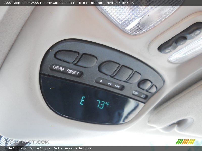 Controls of 2007 Ram 2500 Laramie Quad Cab 4x4