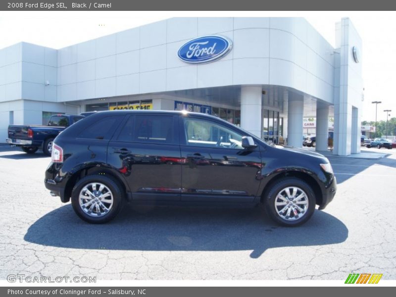 Black / Camel 2008 Ford Edge SEL