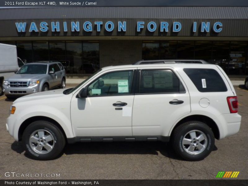 White Suede / Camel 2011 Ford Escape XLT 4WD