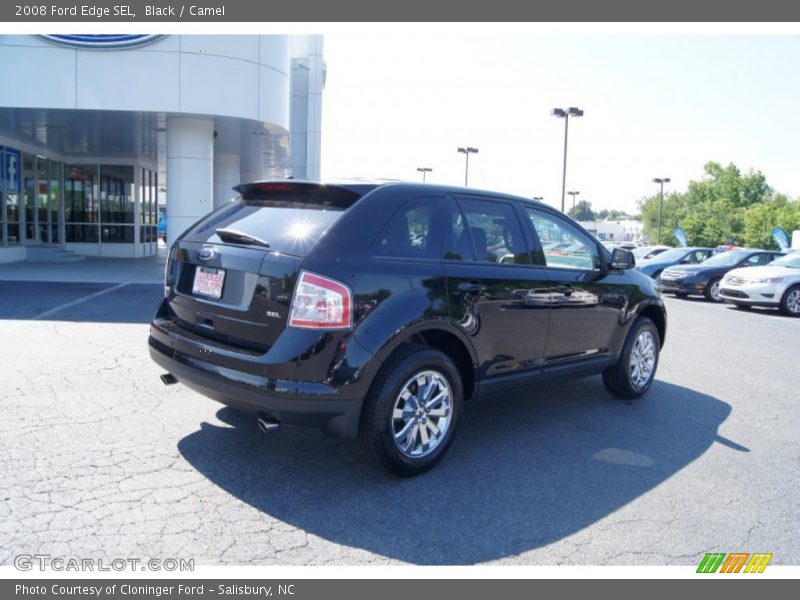 Black / Camel 2008 Ford Edge SEL