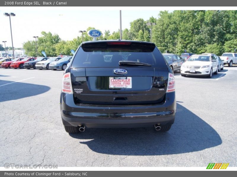 Black / Camel 2008 Ford Edge SEL